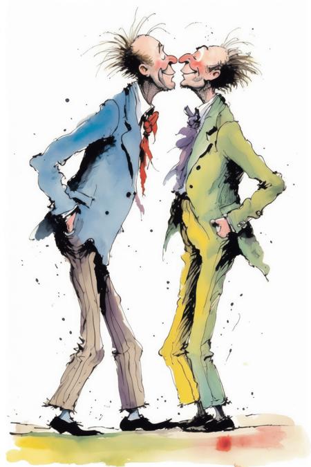 00106-3798181453-_lora_Quentin Blake Style_1_Quentin Blake Style - illustration of two gay men being close to each other by Quentin Blake, illust.png